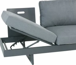 OUTDOOR Gartenlounge-Set 4 tlg. braungrau