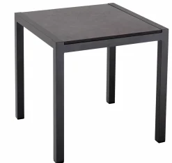 OUTDOOR Gartenmöbel Beistelltisch Alu grau