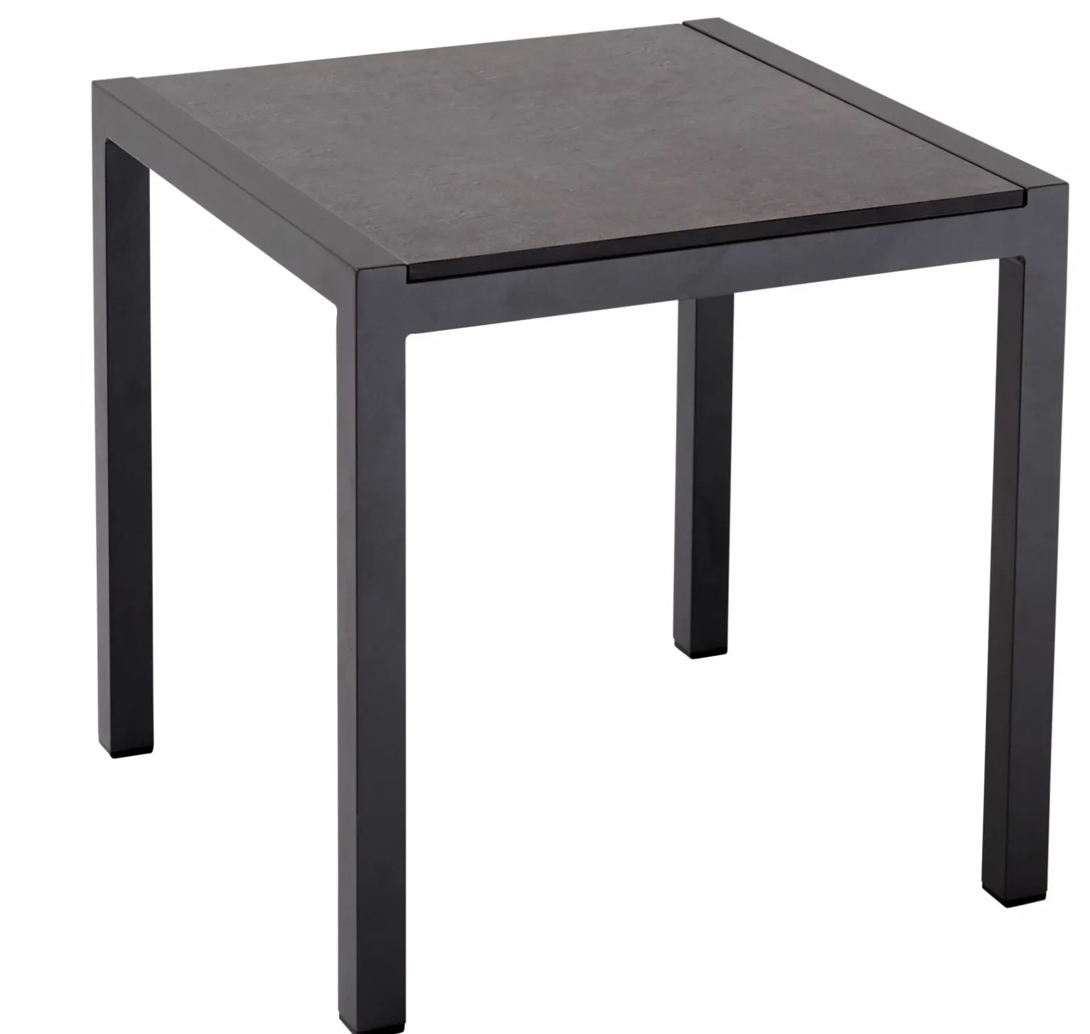 OUTDOOR Gartenmöbel Beistelltisch Alu grau