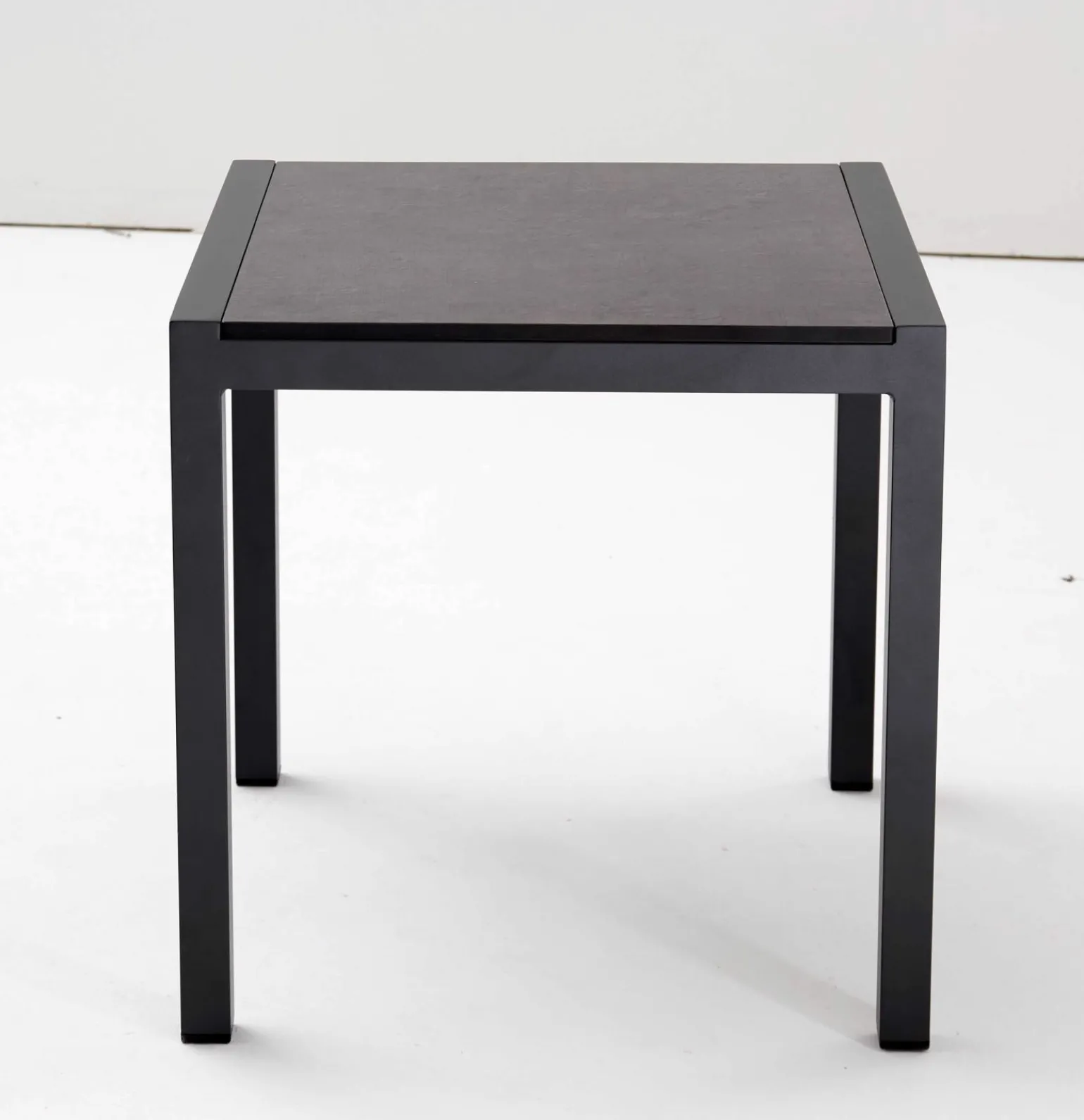 OUTDOOR Gartenmöbel Beistelltisch Alu grau