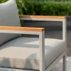 OUTDOOR Gartenmöbel Loungeset braun