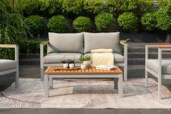 OUTDOOR Gartenmöbel Loungeset braun