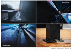 OUTDOOR Gartenpergola 3x4m Anthrazit grau