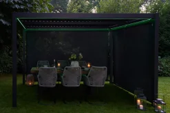 OUTDOOR Gartenpergola 3x4m Anthrazit grau