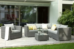 OUTDOOR Gartensessel grau