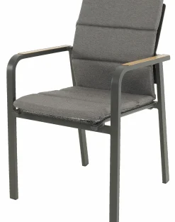 OUTDOOR Gartensessel stapelbar grau