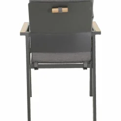 OUTDOOR Gartensessel stapelbar grau