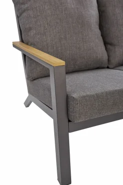 OUTDOOR Garten-Set 4 tlg. grau