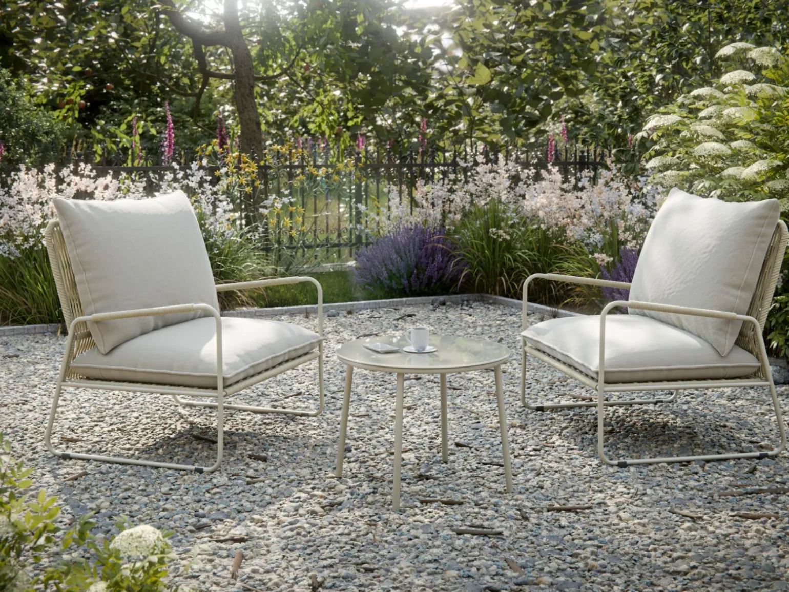 OUTDOOR Garten-Set beige