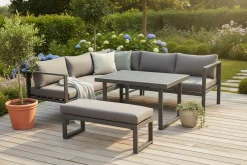 OUTDOOR Garten-Set grau