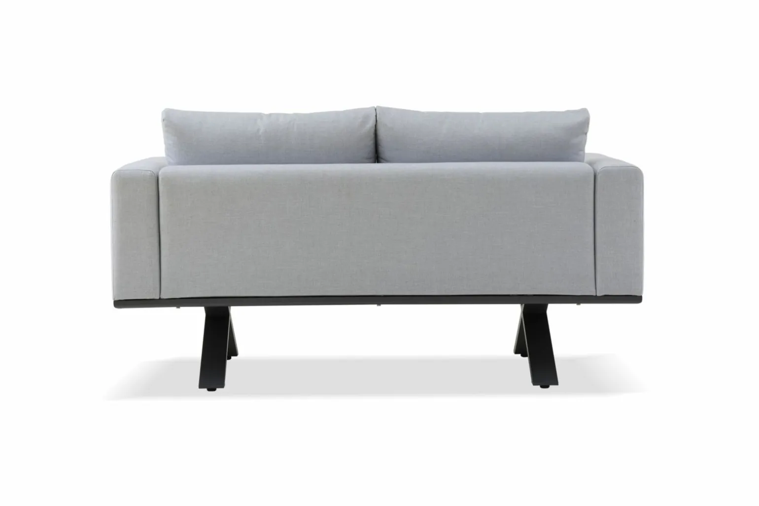 OUTDOOR Gartensofa grauweiß