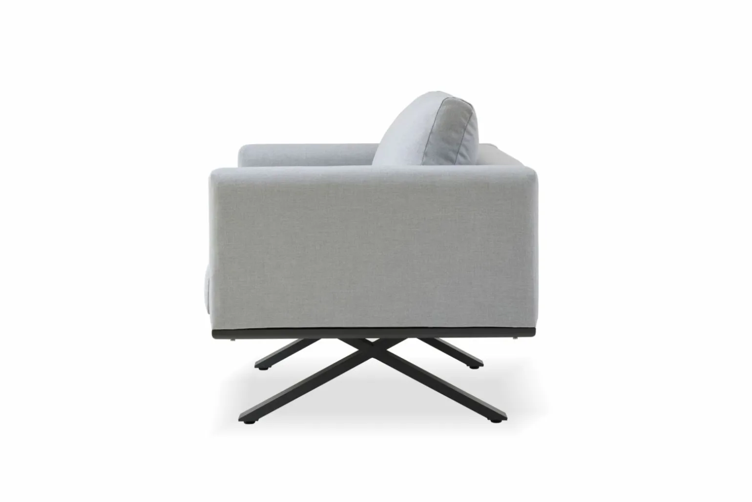 OUTDOOR Gartensofa grauweiß