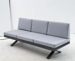 OUTDOOR Gartensofa Outdoor Lounge grau