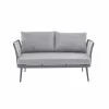 OUTDOOR Gartensofa Set 4 tlg. grau