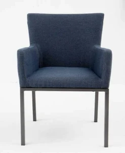 OUTDOOR Gartenstuhl blaugrau