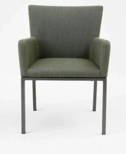 OUTDOOR Gartenstuhl graugrün