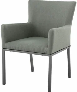 OUTDOOR Gartenstuhl graugrün