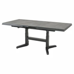 OUTDOOR Gartentisch ausziehbar grau
