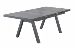 OUTDOOR Gartentisch ausziehbar Keramik grau