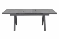 OUTDOOR Gartentisch ausziehbar Keramik grau
