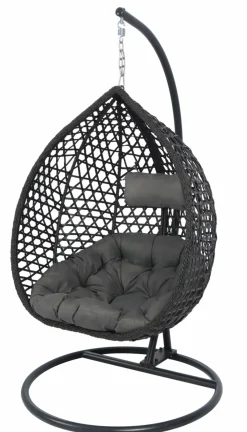 OUTDOOR Hängesessel schwarzgrau