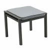 OUTDOOR Hocker grau