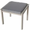 OUTDOOR Hocker graubeigebraun