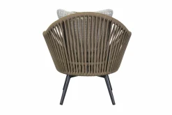 OUTDOOR Lounge Garten-Drehsessel beigegrau