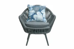 OUTDOOR Lounge Garten-Drehsessel grau