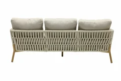 OUTDOOR Low Dining Gartensofa 3-Sitzer beige