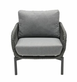 OUTDOOR Low Dining-Gartensessel grau