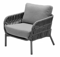 OUTDOOR Low Dining-Gartensessel grau