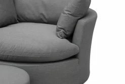 OUTDOOR Relaxhocker Sunbrella grau