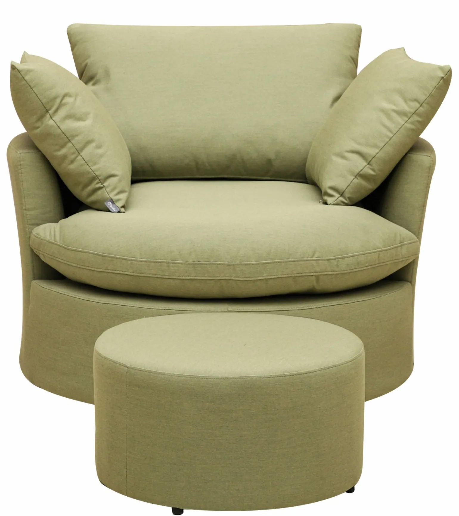 OUTDOOR Relaxhocker Sunbrella grün