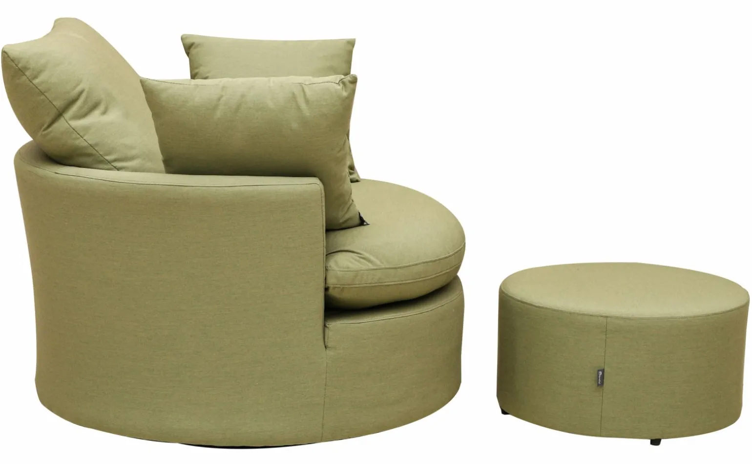 OUTDOOR Relaxhocker Sunbrella grün