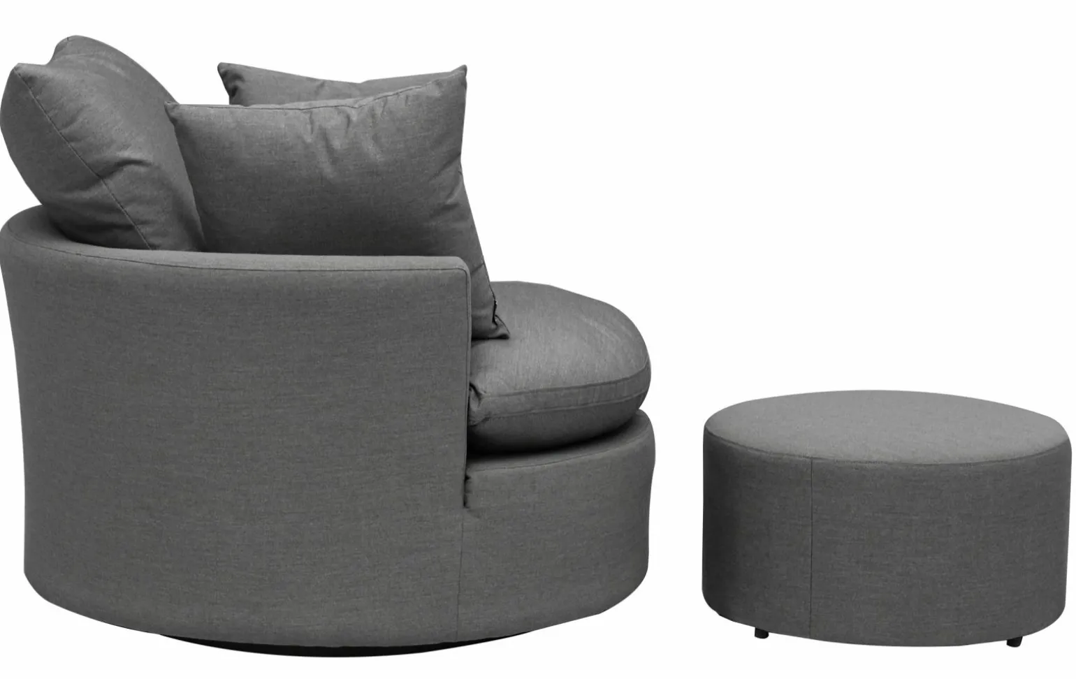 OUTDOOR Relaxsessel Sunbrella drehbar grau