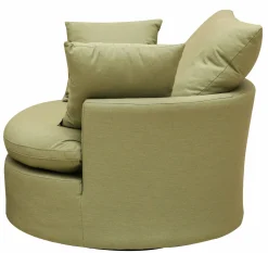 OUTDOOR Relaxsessel Sunbrella drehbar grün