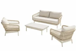 OUTDOOR Rope Gartenlounge-Set beige