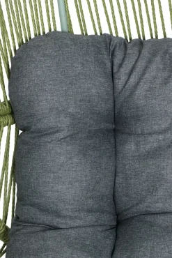 OUTDOOR Rope Garten-Loungesessel grauschwarzgrün