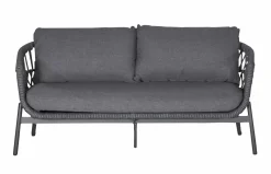 OUTDOOR 3-Sitzer Living Sofa grau