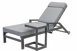 OUTDOOR Sonnenliege grau