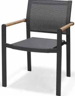 OUTDOOR Stapelstuhl braun