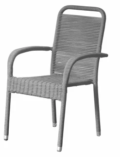 OUTDOOR Stapelstuhl Garten Rope