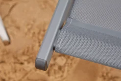 OUTDOOR Strandstuhl grau