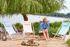 OUTDOOR Strandstuhl grau