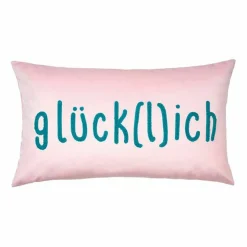 Pad Concept Kissenhülle GLÜCKLICH pink