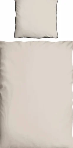 Paras Lifestyle Satin-Bettwäsche beige