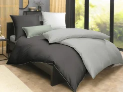 Paras Lifestyle Satin-Bettwäsche weiß