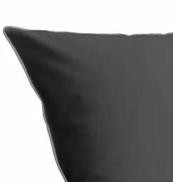 Paras Lifestyle Satin-Kopfkissenbezug grau
