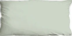 Paras Lifestyle Satin-Kopfkissenbezug grün